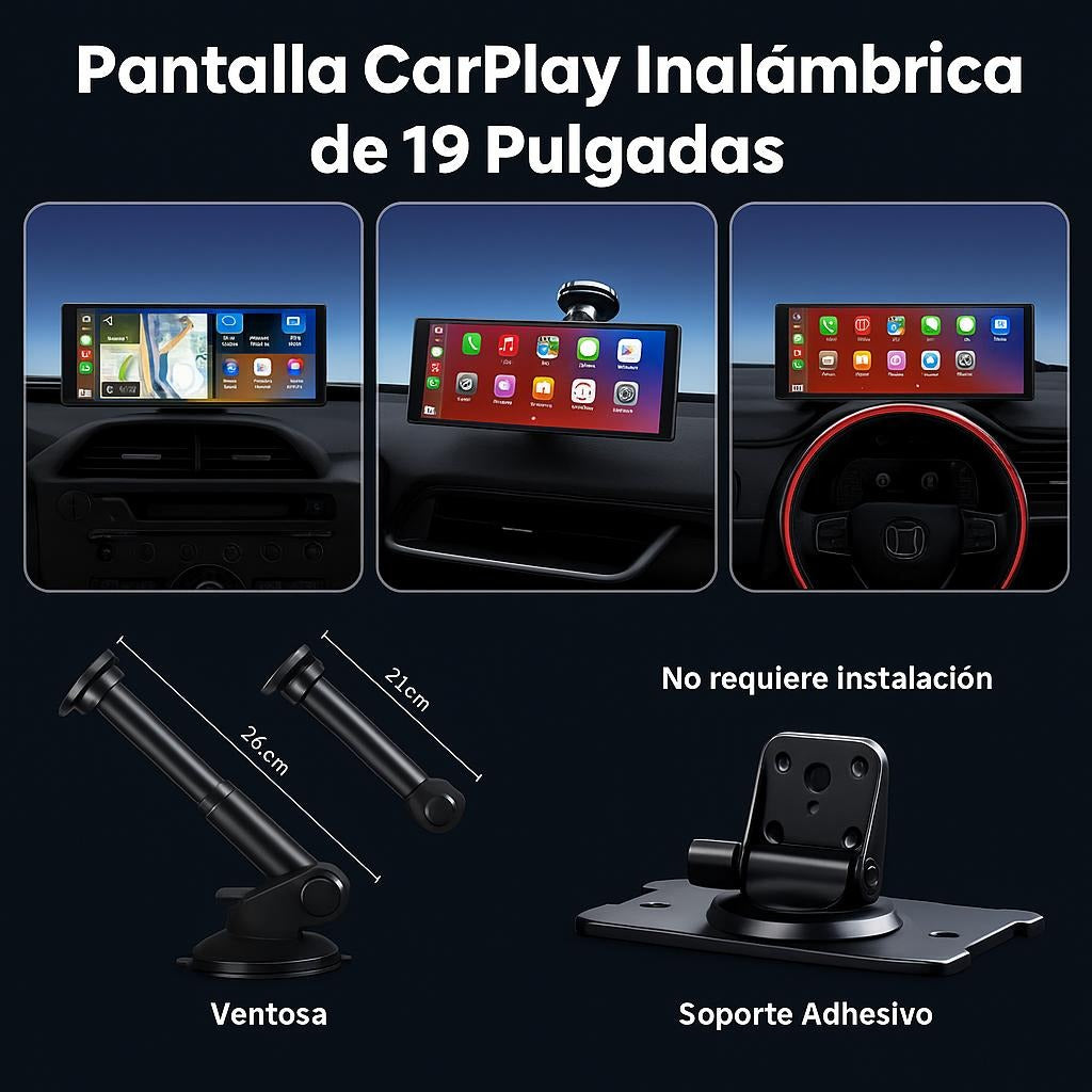 ZENTRY™ – Pantalla UNIVERSAL CarPlay Premium